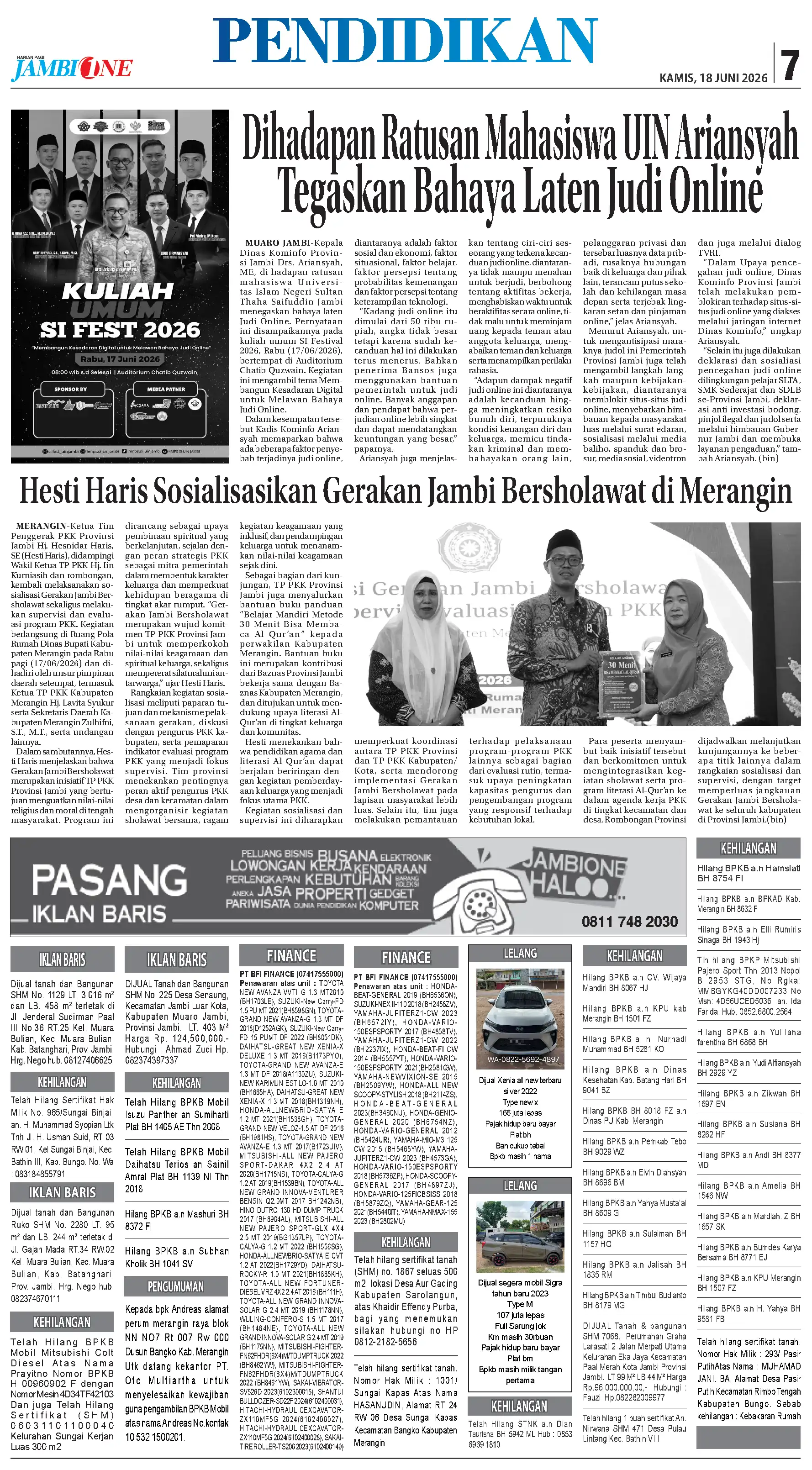 Halaman Koran